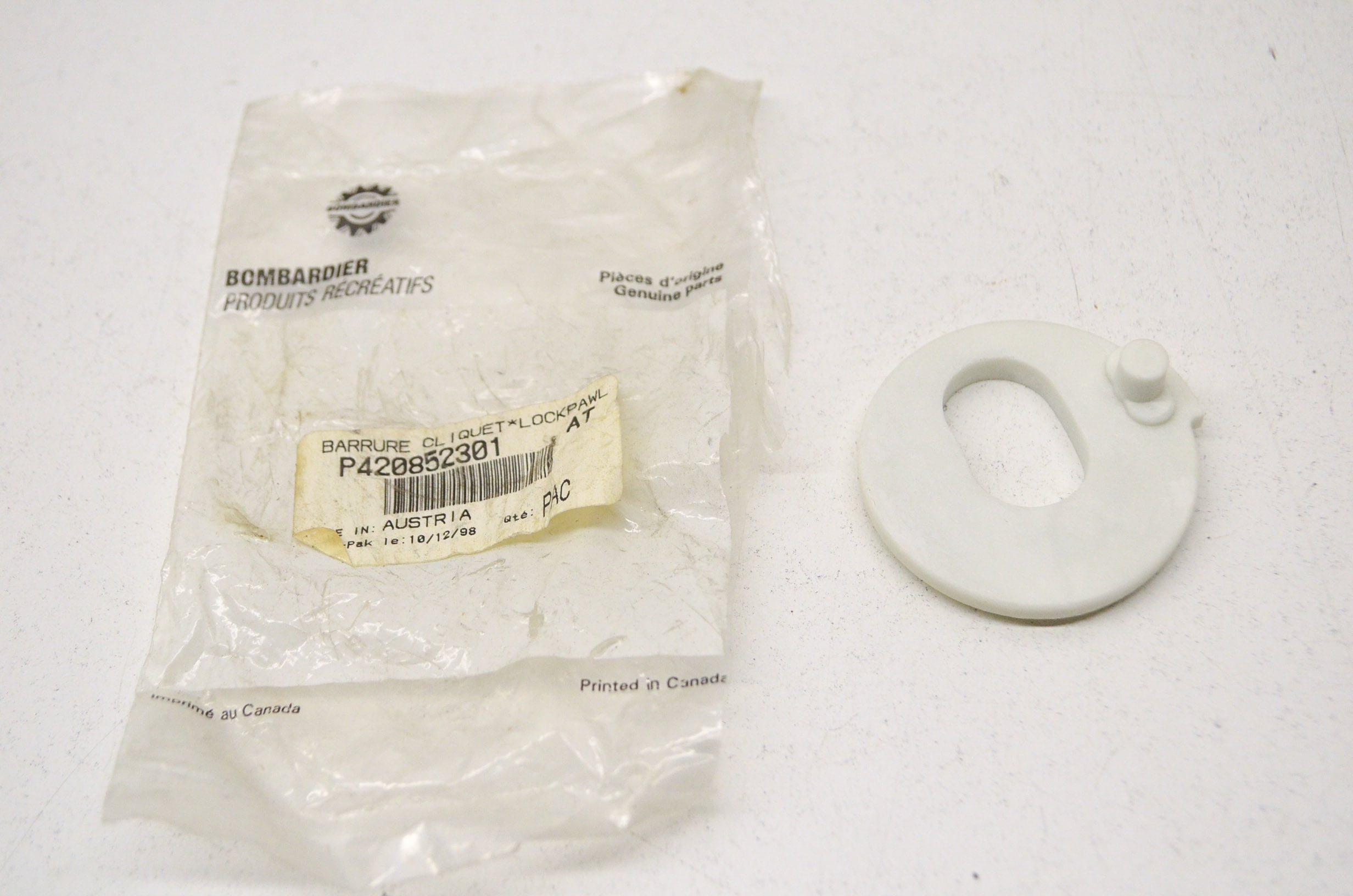 BRP, Can-Am, Sea-doo, Ski-Doo 420852301 Ski-Doo Lock Pawl Formula Grand Touring Summit Tundra Skandic QTY 1 by BRP, Can-Am, Sea-doo, Ski-Doo