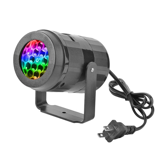 Proyector LED Navidad Luces Giratorias Lámparas Decorativas Con 20 Patrones (EE. UU.)
