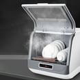 thumbnail image 4 of Countertop Dishwasher Portable Automatic Mini Dishwasher with 3 Washing Programs, 4 of 12