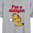 thumbnail image 3 of Garfield - I'm A Delight - Juniors Ideal Flowy Muscle T-Shirt, 3 of 5