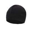 thumbnail image 2 of PULLIMORE Beanie Fleece Watch Cap, Thick Windproof Outdoor Winter Skull Hat for Men Women （Black）, 2 of 9