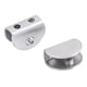 thumbnail image 4 of Injueey Office Hotel Glass Clamp Shelf Holder Door Panel Screw Aluminum Alloy Mounted Hardware Furniture Bracket Bedroom Type2 NO2, 4 of 6