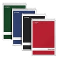 thumbnail image 1 of Tops Steno Books, 6" x 9", Gregg Rule, Assorted Color Covers, 80 Sheets, 4 Pack (80220), White, 1 of 2