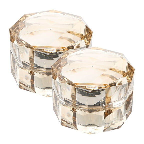 Masteelf 2pcs Cream Bottles Empty Cosmetic Jars Cream Lotion Bottles Small Jars With Lids (50G)