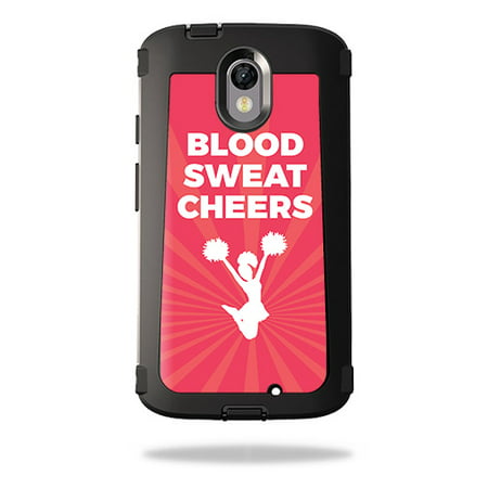 Skin For OtterBox Defender Motorola Droid Turbo 2 – Blood Sweat Cheers | MightySkins Protective, Durable, and Unique Vinyl Decal wrap cover | Easy To Apply, Remove, and Change Styles | Made in the