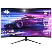 Restored Z-EDGE 27 inch 1080P 200Hz 1ms Curved Gaming Monitor (Refurbished)