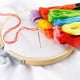 thumbnail image 3 of Juego de aros redondos de madera para bordar, 12 piezas, 8cm, círculo ajustable, punto de cruz, anillo, herramienta de costura, 3 of 7