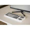 thumbnail image 3 of Clevy Contrast Keyboard – High Contrast, Large Print, USB, 3 of 6