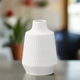 thumbnail image 3 of Xandra Ceramic Round Short Neck Vase, 3 of 5
