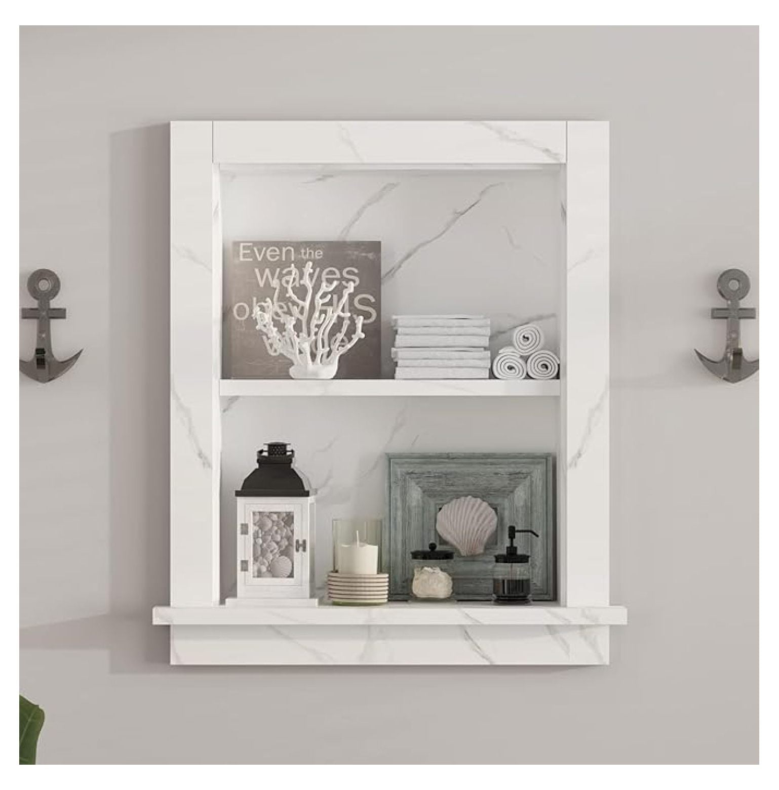 Stainless Steel Wall Niche, Recessed Shower Organizer With LED Light, Waterproof Shelf For Bathroom Storage, No Tile Required - View #10