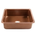 thumbnail image 3 of Sinkology Renoir 23'' L x 17.25'' W Undermount Handmade Single Bowl Kitchen Sink, 3 of 5