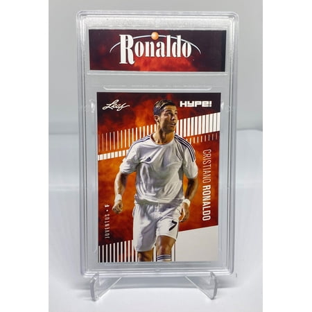 Certified Mint+ Cristiano Ronaldo 2020 Leaf HYPE! #47 Only 5000 Made Trading Card