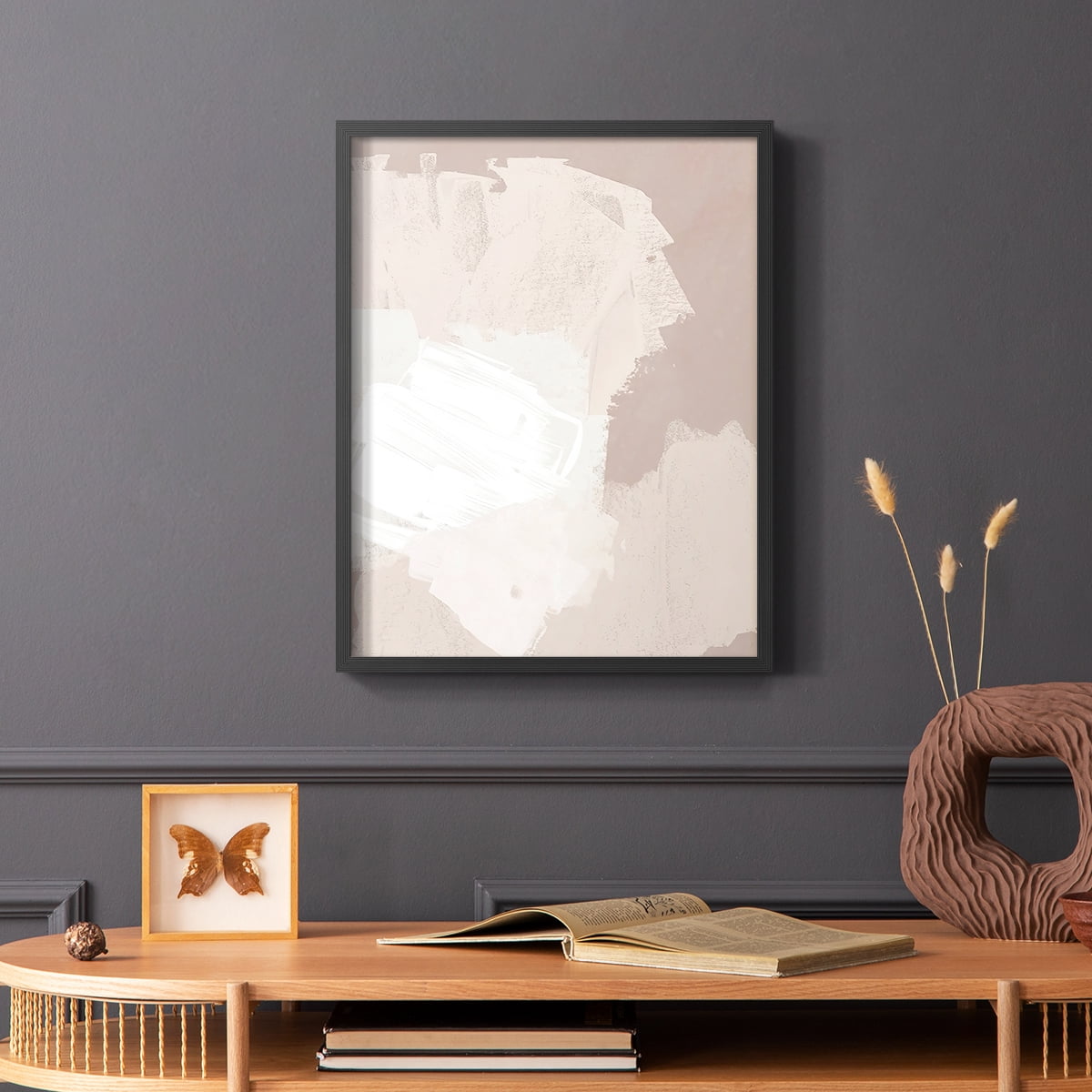 Cloud Slate I in Paper Solid Wood 22 x 28 Framed Print