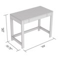 thumbnail image 4 of Safdie & Co. Bureau 39L Gris Pale 1 Compact Tirroir, 4 of 4