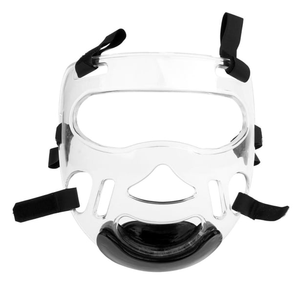 Máscara de Taekwondo Transparente Protector de Cara Casco de Kickboxing para Deportes Diseño Cómodo Mejora Tu Entrenamiento o Competición S Baoblaze Máscara de taekwondo