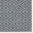 thumbnail image 5 of Home Dynamix Tripoli Lydia Modern Diamond Indoor/Outdoor Area Rug, Denim/Cream, 7'10"x10'2", 5 of 7
