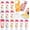 12PCS-Haze, variant on Cream Glue, 12PCS 50g Whipped Cream Glue Kit with 18PCS Piping Tip, DIY Phone Case Kit for Decoration Craft for Birthday, Christmas(Dawn)