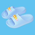 thumbnail image 3 of Owordtank Child Shower Slides, Slip On Water Shoes for Boys Girls Kids Summer Open Toe Comfy Ballet Shoes for Toddler Girls, 3 of 7