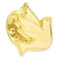 thumbnail image 2 of PinMart's Gold Dove Bird Lapel Pin, 2 of 3