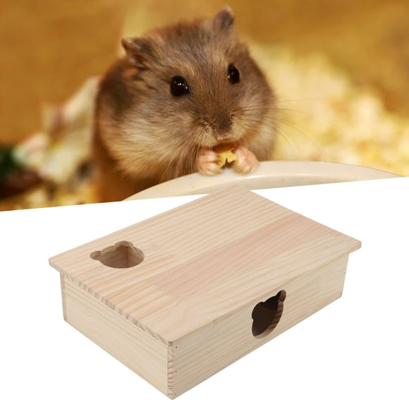 Hamster House Maze Multi Hamster House Durable Log Pet Climbing Play Hut Hideaway Movable Roof 6 Bedrooms Pet Hideout House For Pets Sleeping And Moving Small Pets House