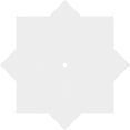 thumbnail image 4 of 32"OD x 1"ID x 17 3/4"C x 1"P Axel Architectural Grade PVC Contemporary Ceiling Medallion, 4 of 11