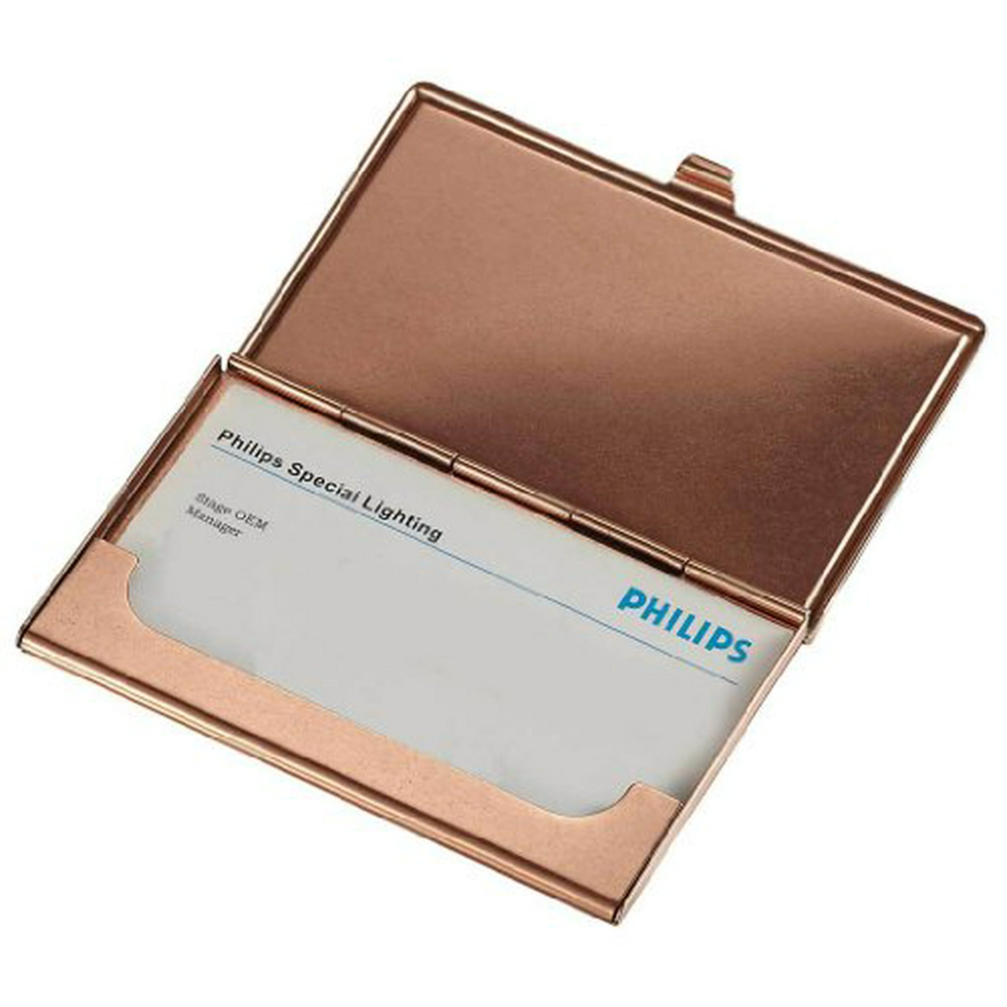 Visol Neima Lilac Marble And Copper Business Card Case Walmart