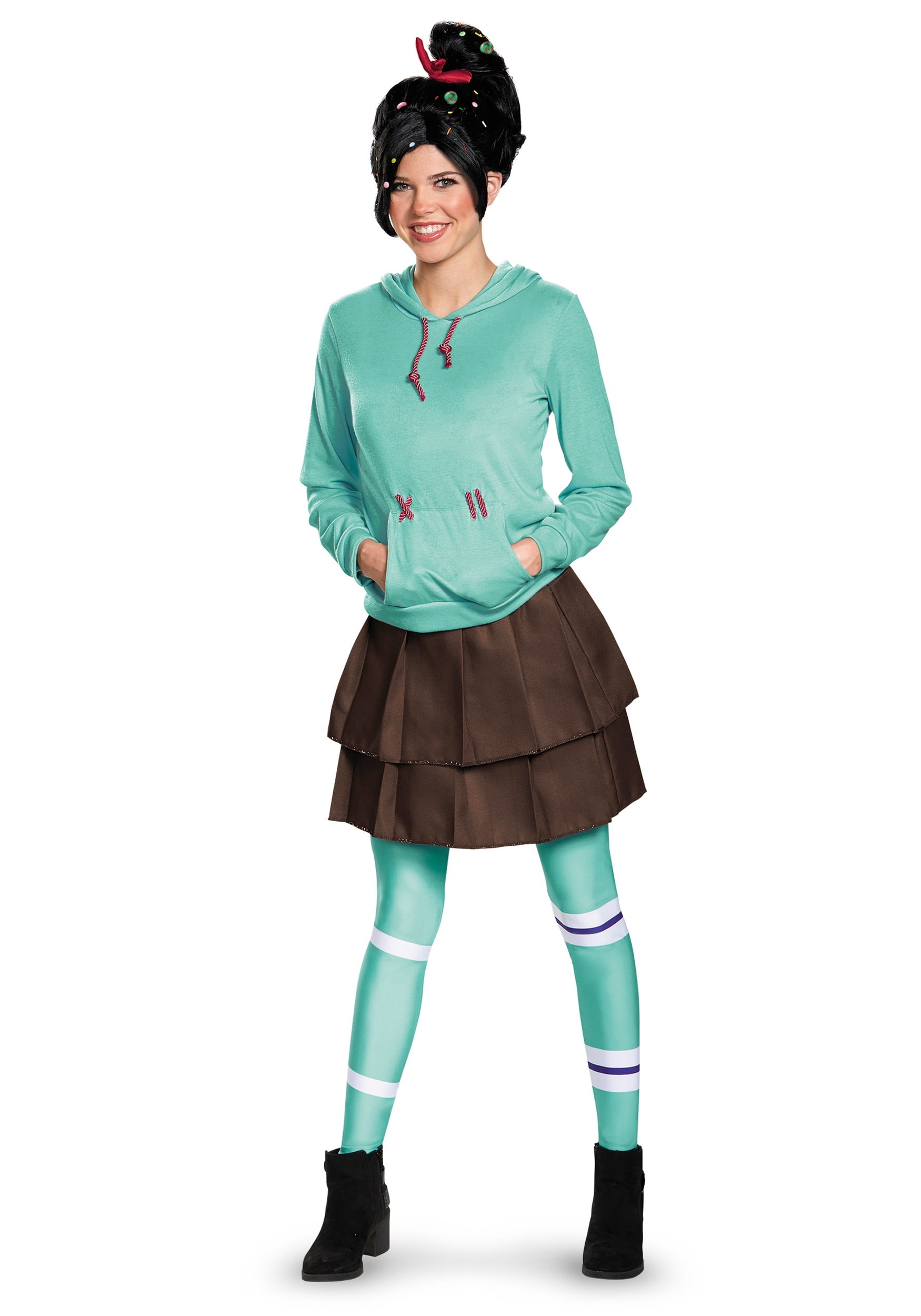 Vanellope Von Schweetz Halloween Costume For Adults - Adult Deluxe Vanellope Von Schweetz Costume - Walmart.com - Walmart.com Vanellope Von Schweetz Halloween Costume For Adults - Adult Deluxe Vanellope Von Schweetz Costume - Walmart.com - Walmart.com