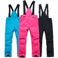 thumbnail image 2 of Pantalons de ski d'Hiver Imperméables Pantalons de Randonnée Neige Épais Chauds Pantalons d'Hiver Isolation Anti-Froid Enfants Garçons et Filles, 2 of 8