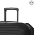 thumbnail image 6 of iFLY Venture 2-Piece Expandable Hardside Spinner Luggage Set , 20" Carry-on and 28" Checked Luggage, Black, 6 of 7