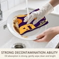 thumbnail image 7 of 6 Pcs Funny Kitchen Towels,Purple Halloween Jack Lanterns Microfiber Dish Towels,Kitchen Tea Towels,Kitchen Towel Set (18" X 26"), 7 of 7