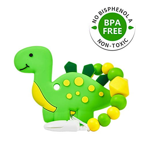 dinosaur teether