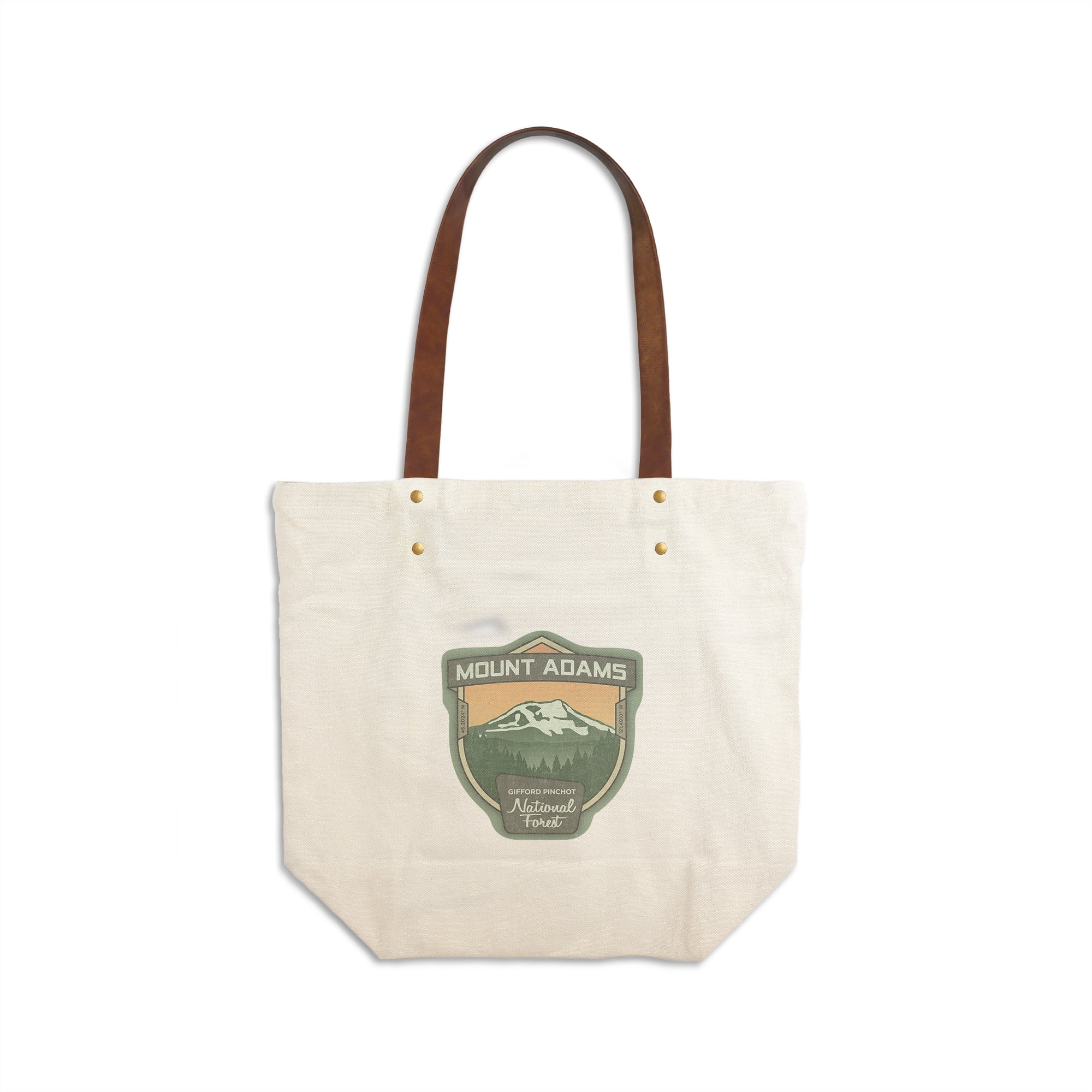 Mount Adams, Washington, Pacific Northwest Volcanoes, Contour (Canvas