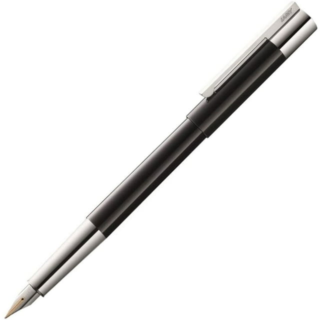 Lamy L79M Scala Snap On Cap Piano Black Fountain Pen, Medium Nib