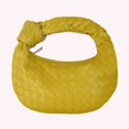 thumbnail image 5 of Bolso de hombro anudado para mujer, bolso de mano trenzado de cuero PU, bolso elegante para chica, 5 of 5