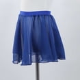 thumbnail image 5 of Ballet Dance Skirt for Girl Casual Mesh Chiffon Wrap Fluffy Skirts Pull on Elegant Elastic Waist Ballerina Skirts for Performance Training, 5 of 6