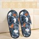 thumbnail image 2 of Fotbe Halloween Pantuflas Peludas para Mujer con Estampado, Zapatillas de Peluche, Zapatos de Invierno para Casa, Uso Interior y Exterior-Large, 2 of 8