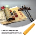 thumbnail image 3 of Extendable Poster Tube Painting Carrying Case Telescoping Calligraphy Tube Reusable Drafting Tube, 3 of 8