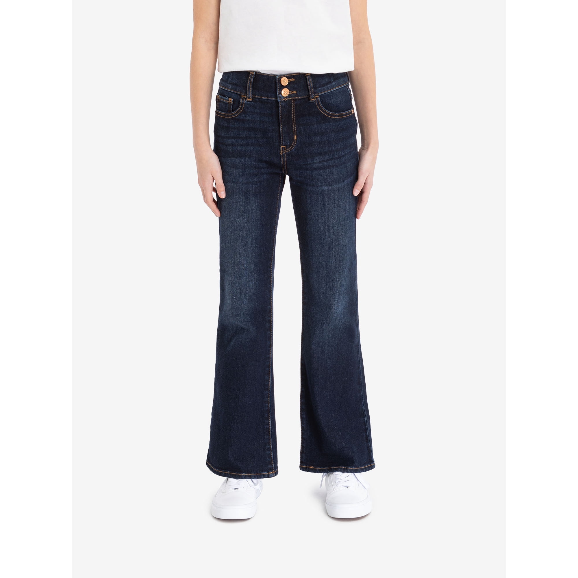 Jordache Girls High Rise Flare, Sizes 5-18