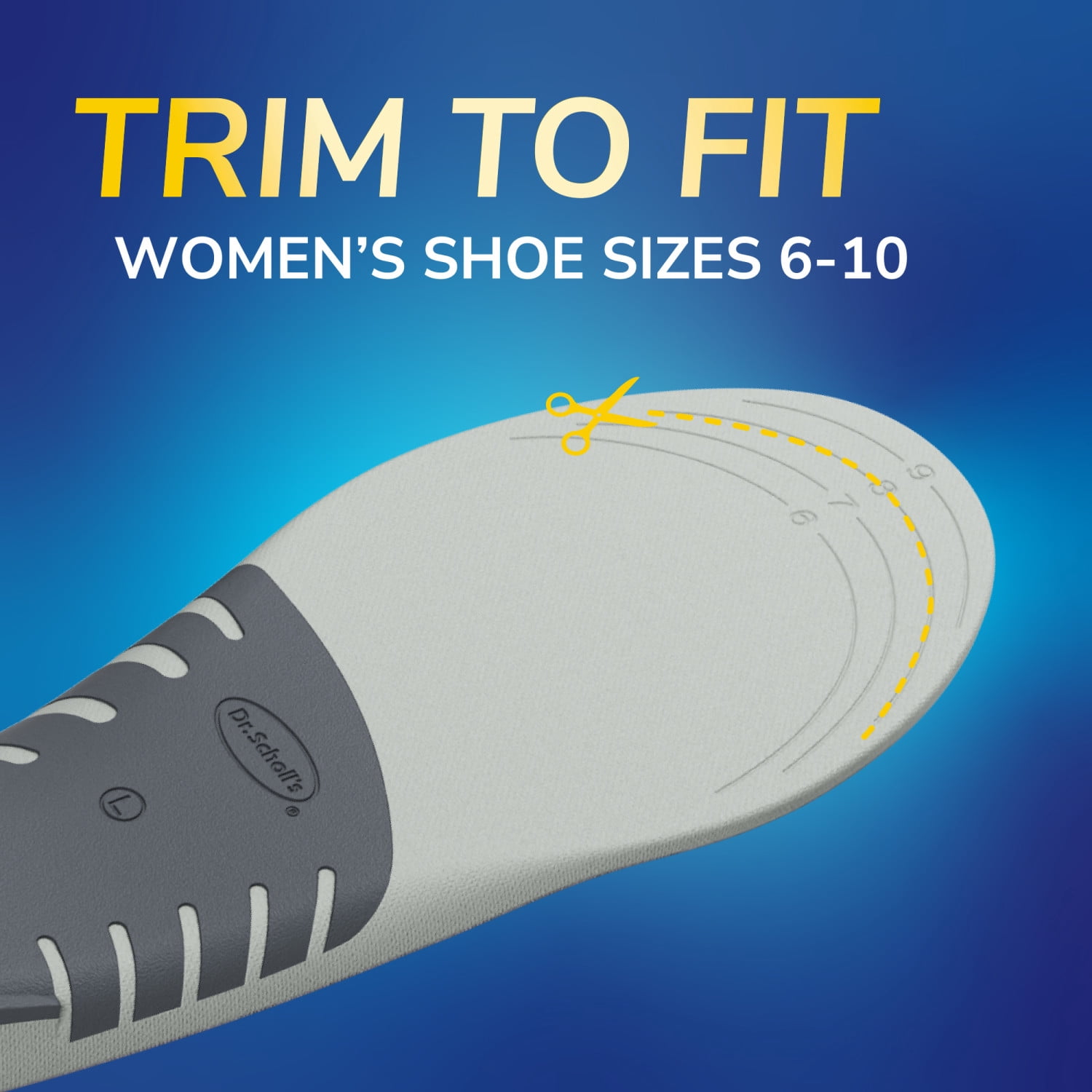 Dr. Scholl's Flat Feet Insoles, Women, - 1 Pair