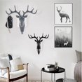 thumbnail image 4 of 4x Gancho de Pared con Cabeza de Animal, Colgador con Forma de Cabeza de Ciervo, , Sombrero, Llaves, Gancho Que Muestra Tu Personalidad 4 piezas, 4 of 10