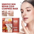 thumbnail image 1 of Fiudx Mascarilla de Frutas, Lámina Facial Antiedad y Péptidos, Mascarilla Hidratante de Fresa, Mascarilla Natural Calmante, Rutina Semanal de Cuidado de La Piel, para Todo Tipo de Piel, Caja de 10 Un, 1 of 7