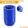 thumbnail image 4 of 1 tapón de extremo de manguera de vacío de admisión de tapa de refrigerante de silicona universal de 28 mm y 1,10 pulgadas de diámetro interior - Coche para puerto de agua de vacío de derivación del calentador de refrigerante - Azul de silicona Unique Bargains Tapa de manguera de silicona, 4 of 6