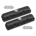 thumbnail image 2 of Holley 241-192 2-Pc LS Pontiac Style Valve Covers - Satin Black Finish, 2 of 8