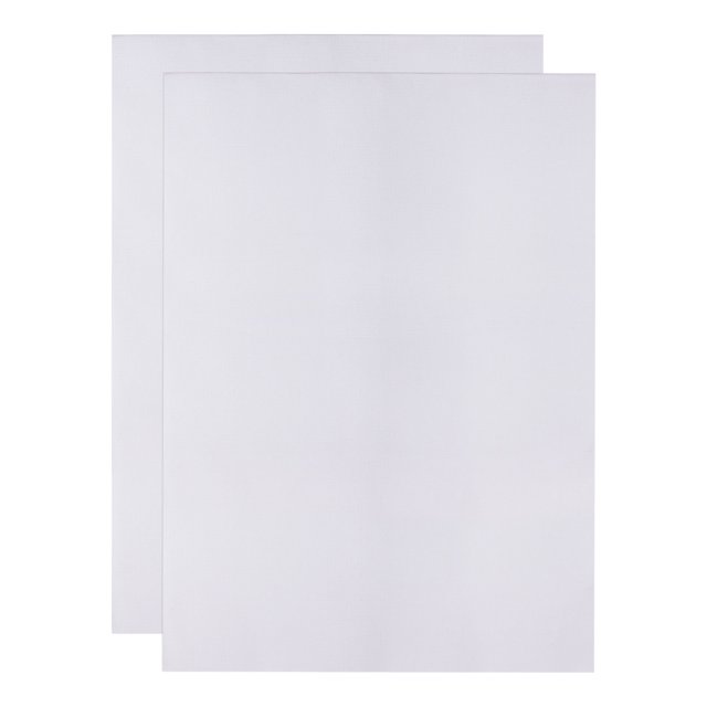Unique Bargains 2Pieces 14 Count Cross Stitch Cloth 20 by 28 Inch Embroidery Fabric, Pure White