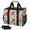 Multicolor 2, variant on Mexican Talavera Ceramic Tile Reusable Grocery Bag, Large Shopping Tote with Handle for Groceries, Fodable Tote Bag for Kitchen, Car Trunk, Picnic