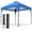 Blue, variant on Wesfital 8x8 ft Outdoor Pop Up Canopy Gazebo Canopy Tent Portable Shade Instant, Blue