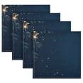 thumbnail image 5 of Qxltty Stars on A Dark Blue Sky Napkins 20×20in Perfect for Parties Dinners Weddings Cocktail Housewarming Cloth Napkins Set of 1, 5 of 8