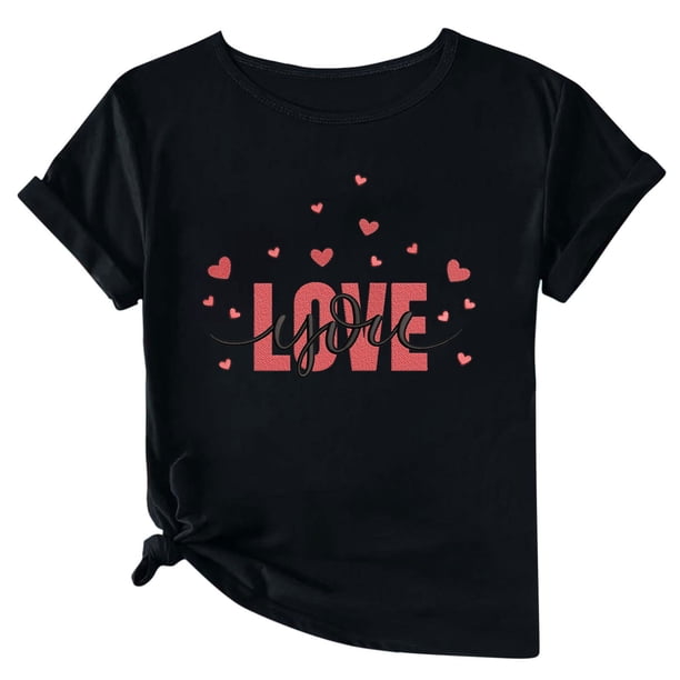 Camisetas de Manga Corta para Mujeres, Camiseta de Cuello Redondo Impresa de Moda, Primavera Y Verano Casual