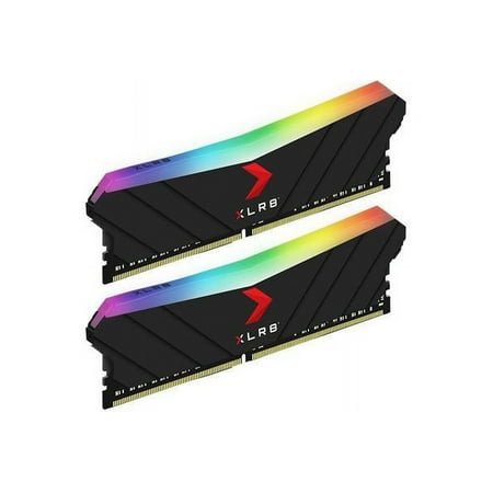 PNY - XLR8 2-Pack 32GB 3200 DDR4 Desktop Memory Kit with RGB Lighting