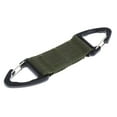 thumbnail image 1 of Mosquetón triangular de nailon de alta resistencia para exteriores con dos extremos - Verde ejercito verde, 1 of 7